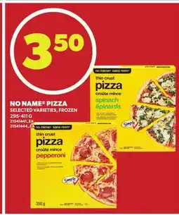 Loblaws NO NAME PIZZA offer