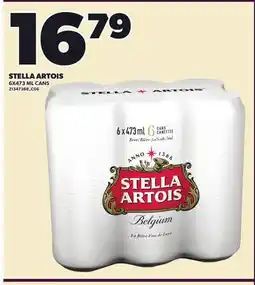 Loblaws STELLA ARTOIS, 6X473 ML CANS offer