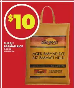 Loblaws SURAJ BASMATI RICE offer
