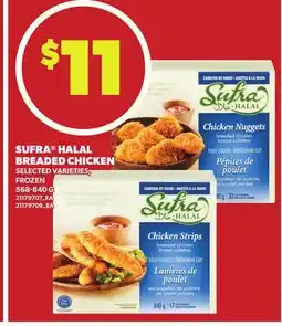 Loblaws SUFRA HALAL BREADED CHICKEN offer