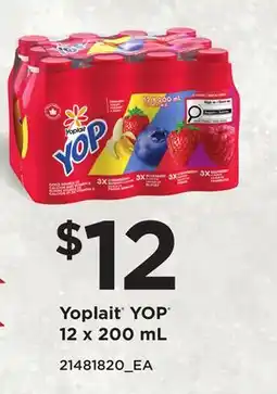 Loblaws YOPLAIT YOP offer