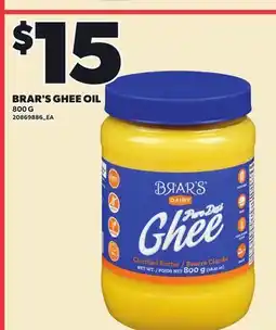 Loblaws BRAR'S GHEE OIL offer