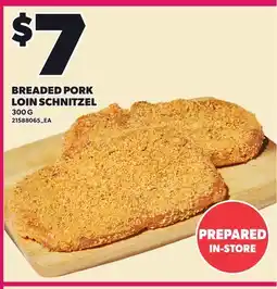 Loblaws BREADED PORK LOIN SCHNITZEL offer