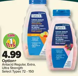 PharmaChoice Option+ Antacid Regular, Extra, Ultra Strength offer