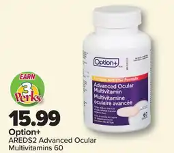 PharmaChoice Option+ AREDS2 Advanced Ocular Multivitamins offer