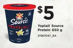 Loblaws YOPLAIT SOURCE PROTEIN offer