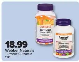 PharmaChoice Webber Naturals Turmeric Curcumin offer
