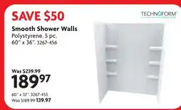 Home Hardware Smooth Shower Walls offer