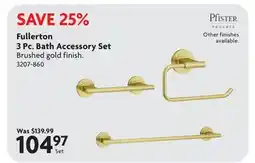 Home Hardware Fullerton 3 Pc. Bath Accessory Set offer
