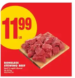 No Frills BONELESS STEWING BEEF offer