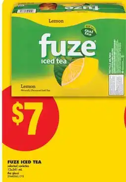 No Frills FUZE ICED TEA offer