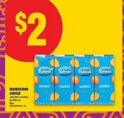 No Frills RUBICON JUICE offer