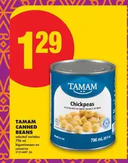 No Frills TAMAM CANNED BEANS offer