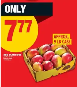 No Frills RED MANGOES, APPROX. 9 LB CASE offer