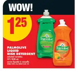 No Frills PALMOLIVE LIQUID DISH DETERGENT, 591/828 mL offer