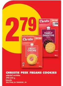 No Frills CHRISTIE PEEK FREANS COOKIES offer