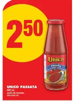 No Frills UNICO PASSATA offer