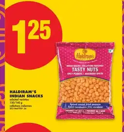 No Frills HALDIRAM'S INDIAN SNACKS, 150/160 G offer