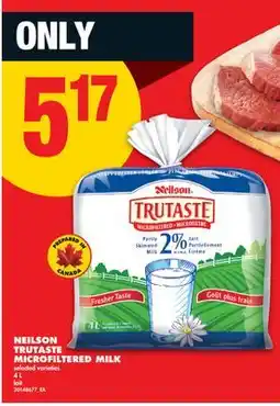 No Frills NEILSON TRUTASTE MICROFILTERED MILK offer