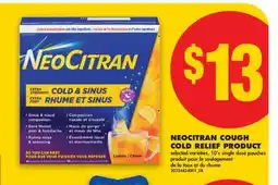 No Frills NEOCITRAN COUGH COLD RELIEF PRODUCT, 10'S offer