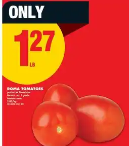 No Frills ROMA TOMATOES offer