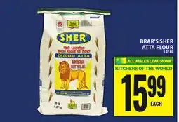 Food Basics BRAR'S SHER ATTA FLOUR offer
