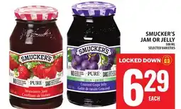 Food Basics SMUCKER'S JAM OR JELLY offer