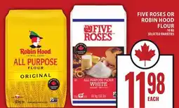 Food Basics FIVE ROSES OR ROBIN HOOD FLOUR offer
