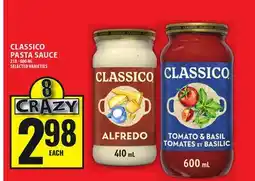 Food Basics CLASSICO PASTA SAUCE offer