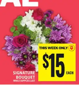 Food Basics SIGNATURE BOUQUET offer