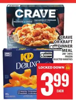 Food Basics CRAVE OR KRAFT DINNER MEAL offer