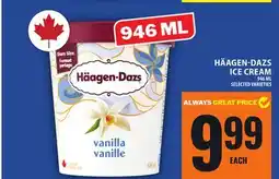 Food Basics HÄAGEN-DAZS ICE CREAM offer