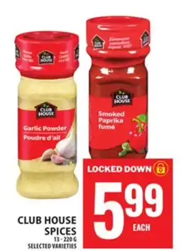 Food Basics CLUB HOUSE SPICES offer