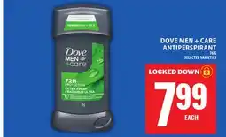 Food Basics DOVE MEN + CARE ANTIPERSPIRANT offer