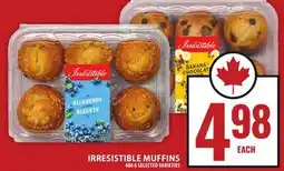 Food Basics IRRESISTIBLE MUFFINS offer