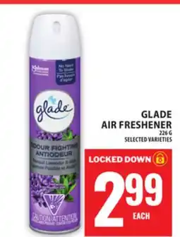 Food Basics GLADE AIR FRESHENER offer