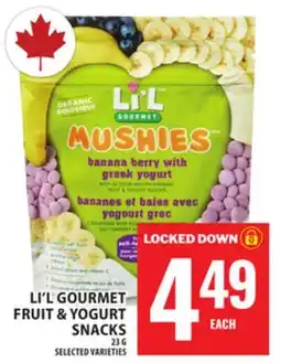 Food Basics L'IL GOURMET FRUIT & YOGURT SNACKS offer