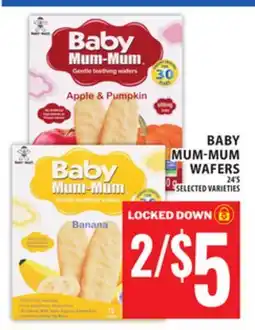 Food Basics BABY MUM-MUM WAFERS offer