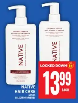 Food Basics NATIVE HAIR CARE offer