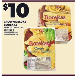 Loblaws CROWN DELUXE BOREKAS offer