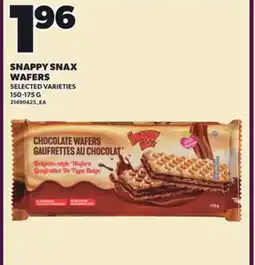 Loblaws SNAPPY SNAX WAFERS offer