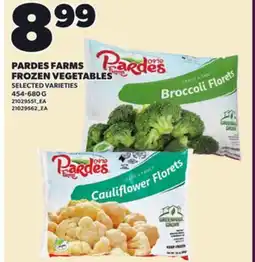 Loblaws PARDES FARMS FROZEN VEGETABLES offer