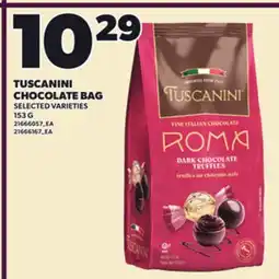 Loblaws TUSCANINI CHOCOLATE BAG offer