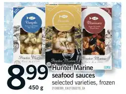 Fortinos HUNTER MARINE SEAFOOD SAUCES offer