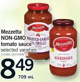 Fortinos MEZZETTA NON-GM TOMATO SAUCE offer