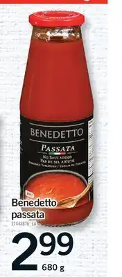 Fortinos BENEDETTO PASSATA offer