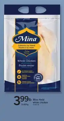 Fortinos MINA HALAL WHOLE CHICKEN offer