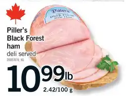 Fortinos PILLER'S BLACK FOREST HAM, 2.42/100 g offer