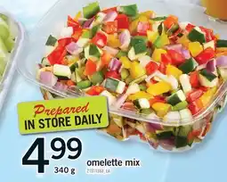 Fortinos OMELETTE MIX offer