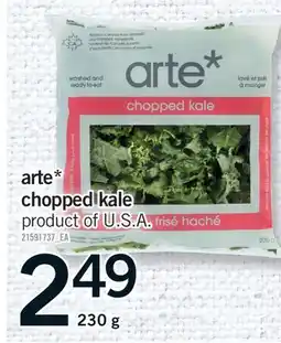 Fortinos ARTE* CHOPPED KALE offer